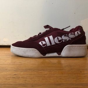Ellesse burgundy